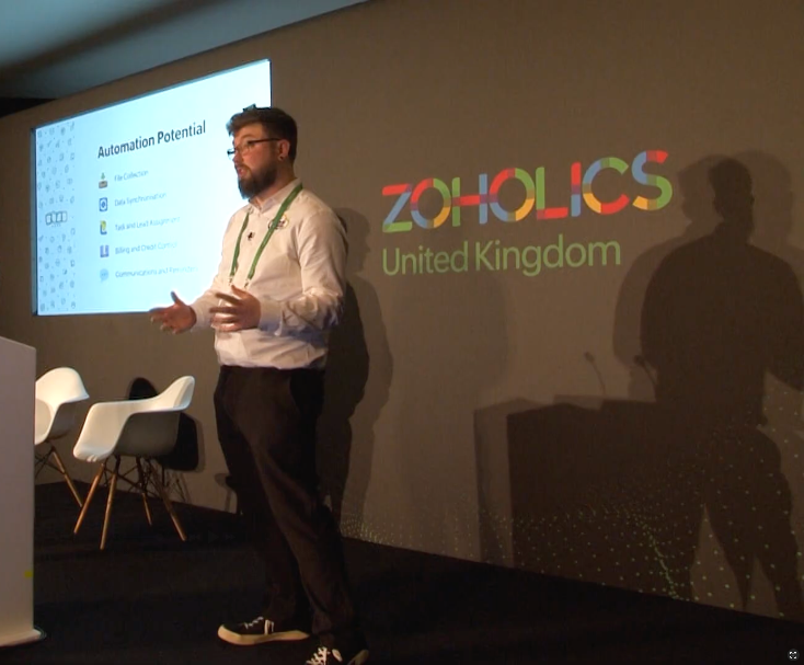 Jimmy Campbell Speaking at Event